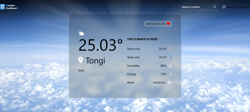 Weather app